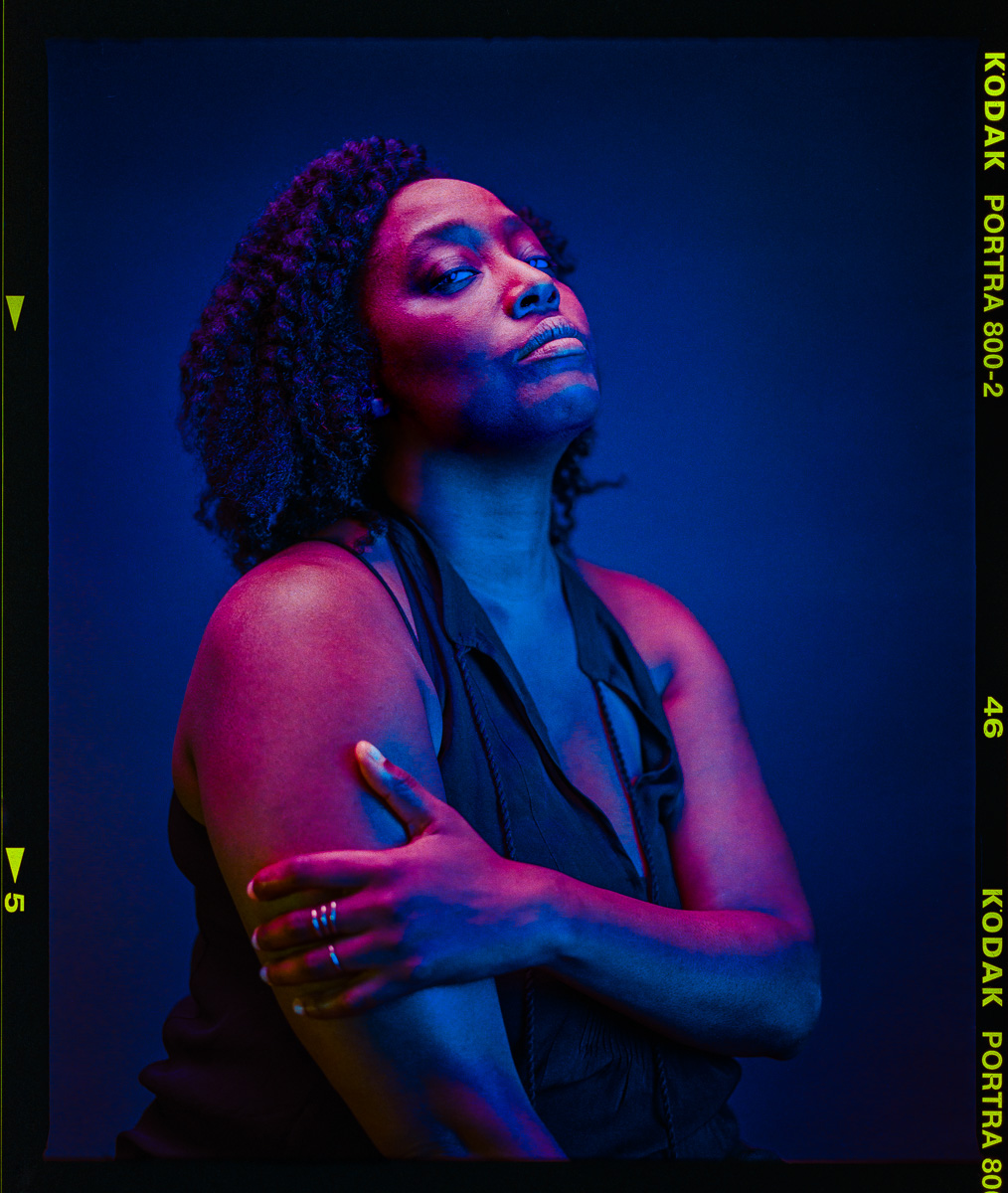Creative studio portrait by Henry Lux