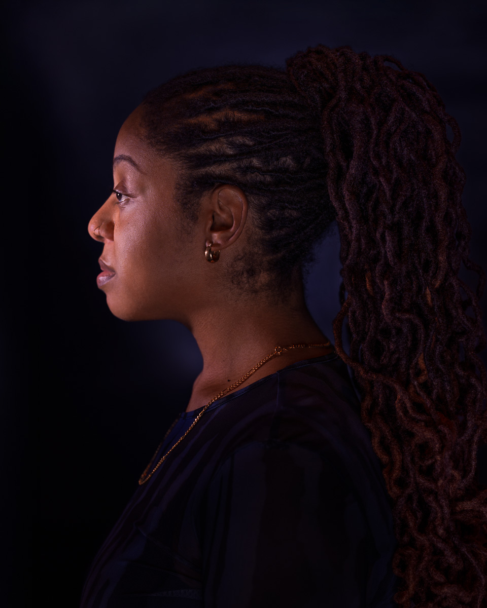 Profile portrait by Henry Lux